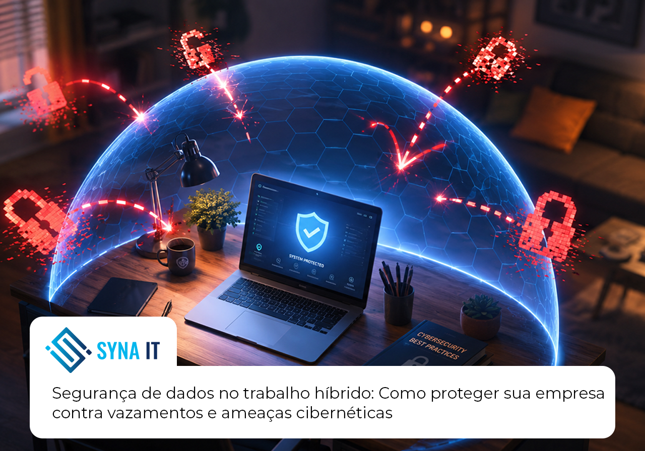 Segurança de dados no trabalho híbrido